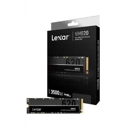 Disque Dur SSD Nvme Lexar NM620 – 256 Go SSD