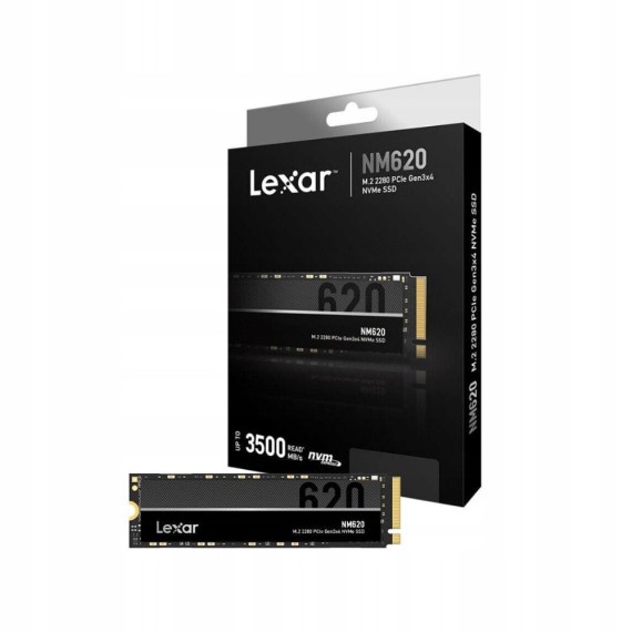 Disque Dur SSD Nvme Lexar NM620 – 256 Go SSD